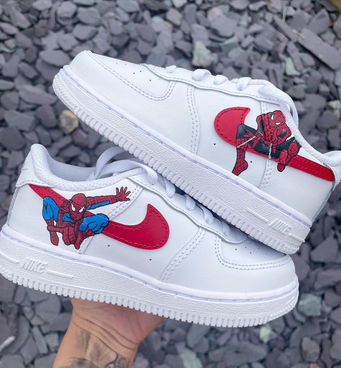 Air force 1 spiderman best sale