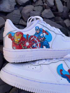 Avengers inspired Nike Air Force 1