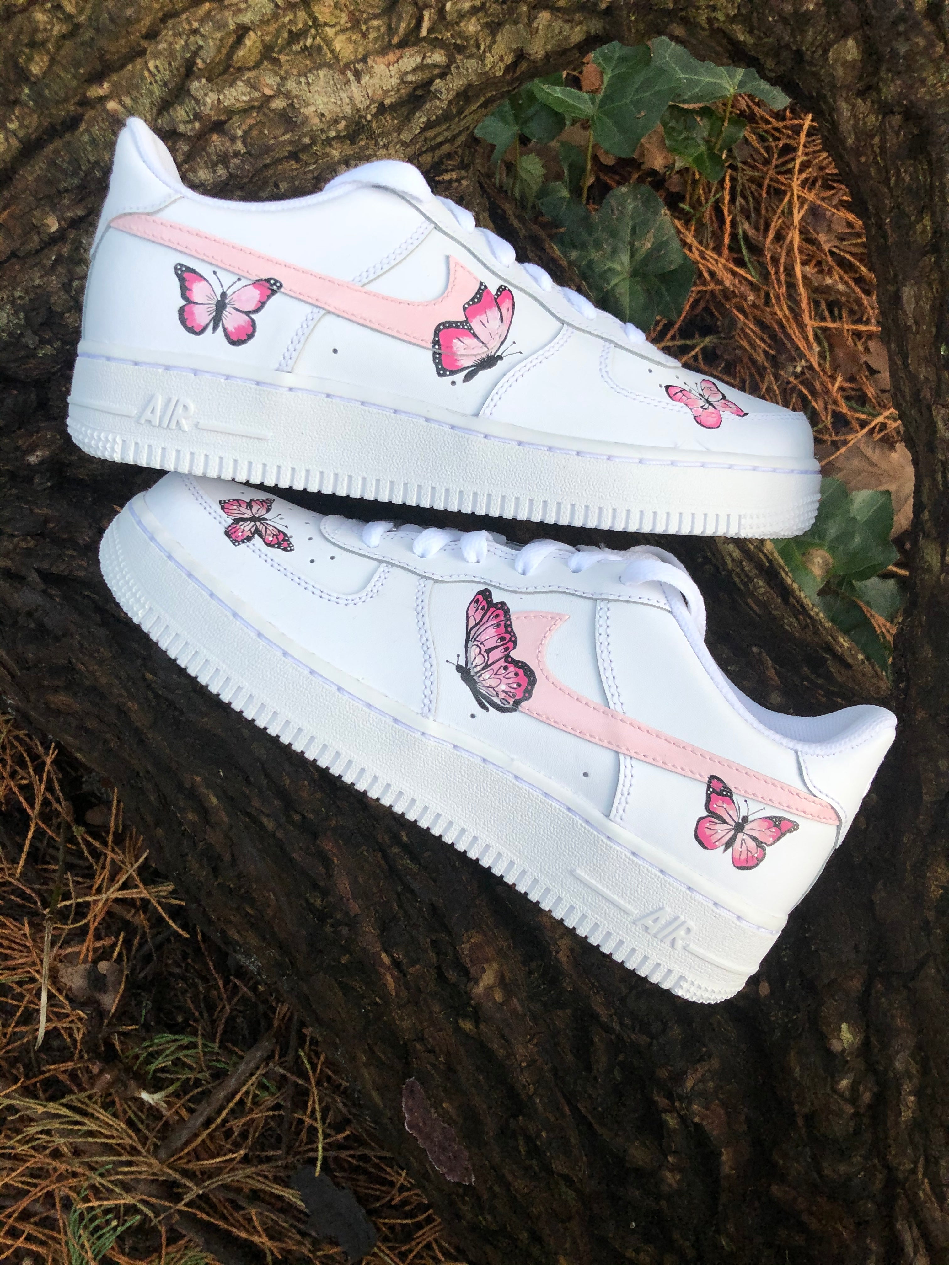 Nike butterfly outlet air force ones