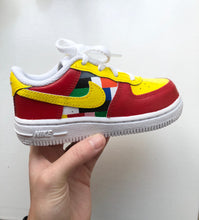 Load image into Gallery viewer, Lego inspired Nike Air Force 1
