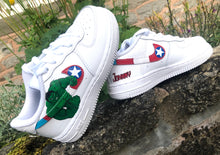 Load image into Gallery viewer, Avengers Assemble inspired Nike Air Force 1
