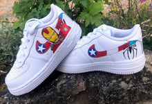 Load image into Gallery viewer, Avengers Assemble inspired Nike Air Force 1
