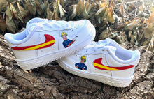 Load image into Gallery viewer, Fireman Sam inspired Nike Air Force 1
