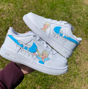 Elsa & Anna inspired Nike Air Force 1