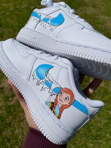 Elsa & Anna inspired Nike Air Force 1