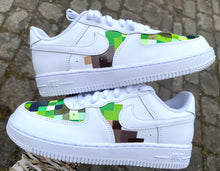 Load image into Gallery viewer, Minecraft inspired Nike Air Force 1
