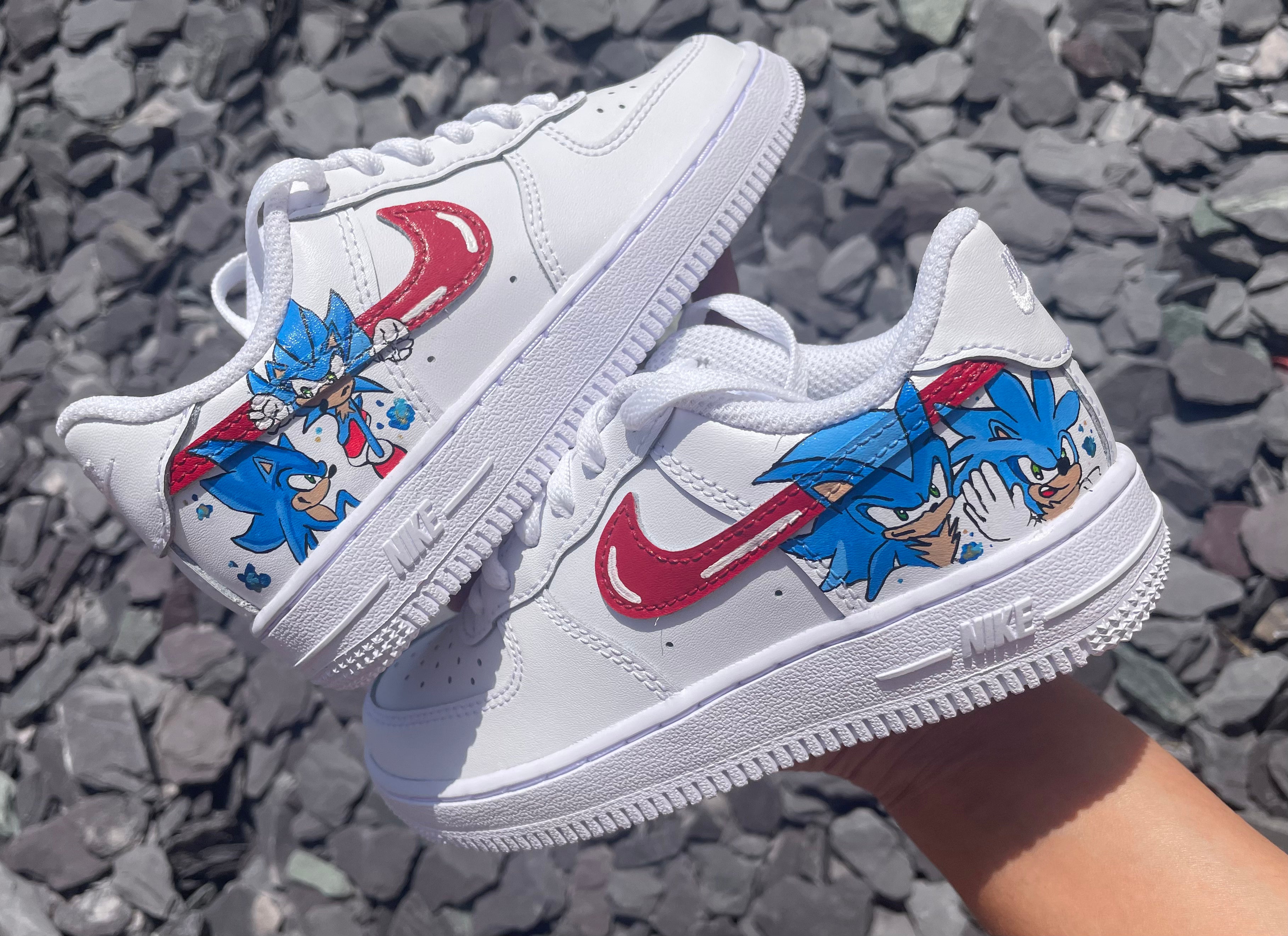 Sonic on sale sneakers nike